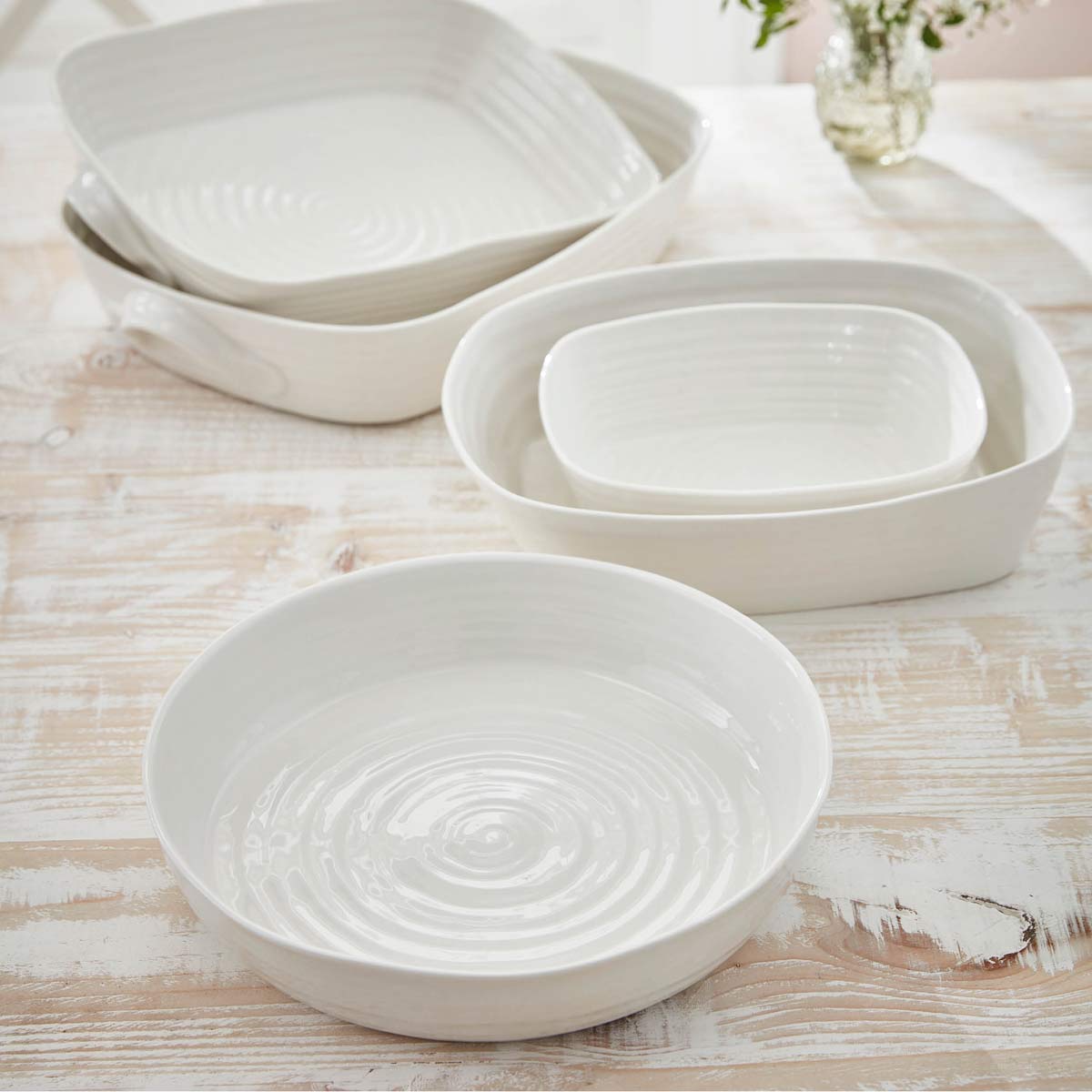 Sophie Conran Round Roasting Dish, White image number null